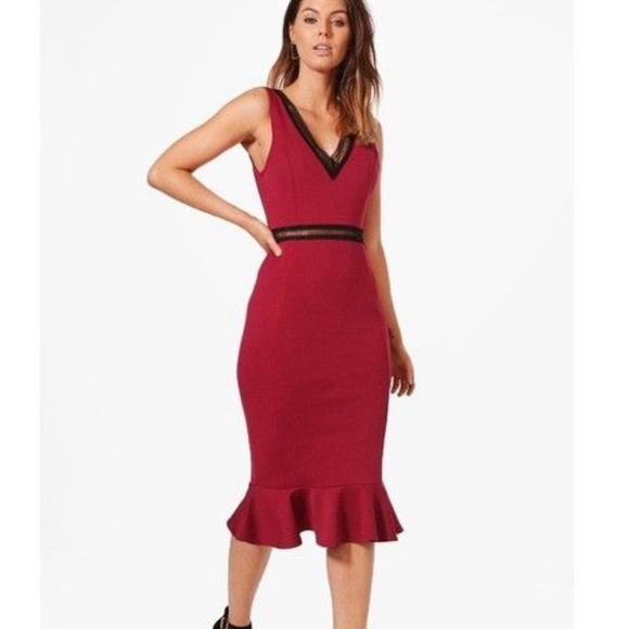 boohoo mermaid dress